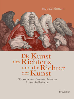 cover image of Die Kunst des Richtens und die Richter der Kunst
